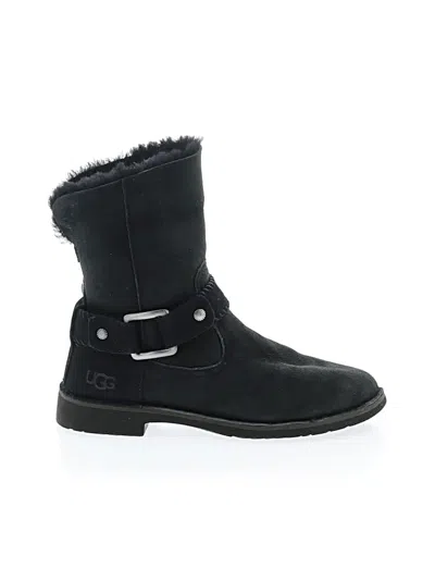 Pre-owned Ugg Ankle Boots In Black