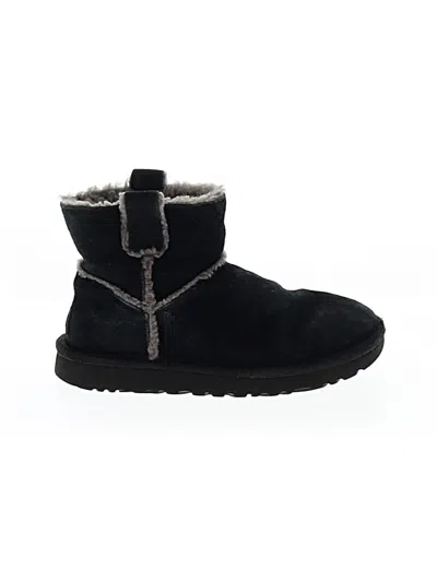 Pre-owned Ugg Ankle Boots In Black
