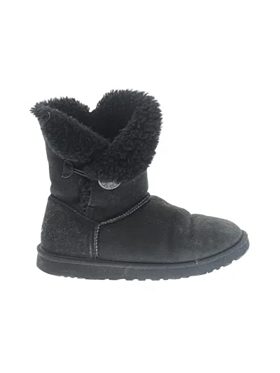 Pre-owned Ugg Ankle Boots In Black