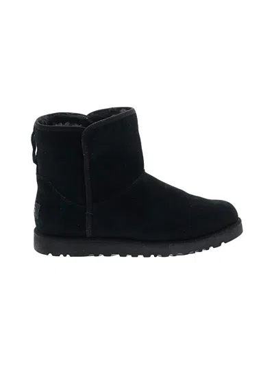 Pre-owned Ugg Ankle Boots In Black