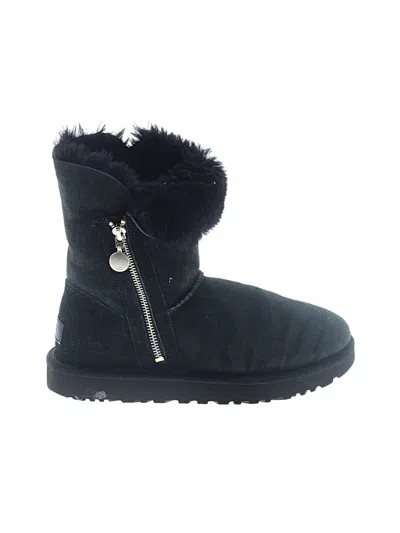 Pre-owned Ugg Ankle Boots In Black