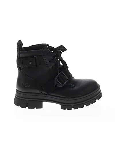 Pre-owned Ugg Ankle Boots In Black