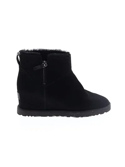 Pre-owned Ugg Ankle Boots In Black