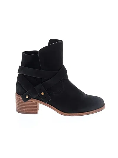 Pre-owned Ugg Ankle Boots In Black