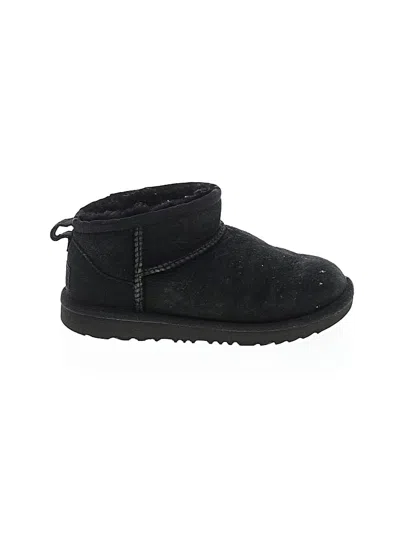 Pre-owned Ugg Kids' Ankle Boots In Black