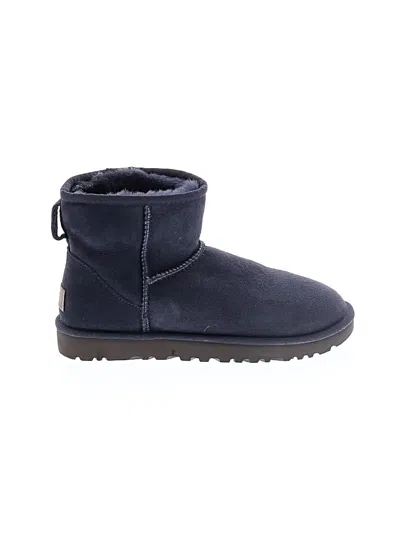 Pre-owned Ugg Ankle Boots In Blue