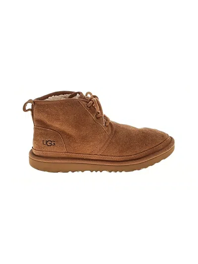 Pre-owned Ugg Ankle Boots In Brown