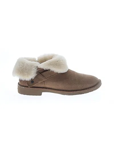 Pre-owned Ugg Ankle Boots In Brown