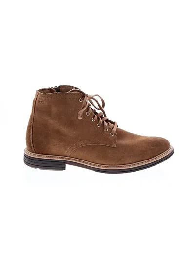 Pre-owned Ugg Ankle Boots In Brown