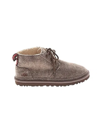 Pre-owned Ugg Ankle Boots In Brown