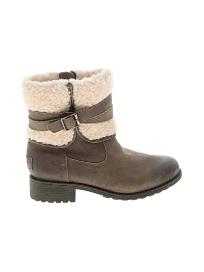 Pre-owned Ugg Ankle Boots In Brown
