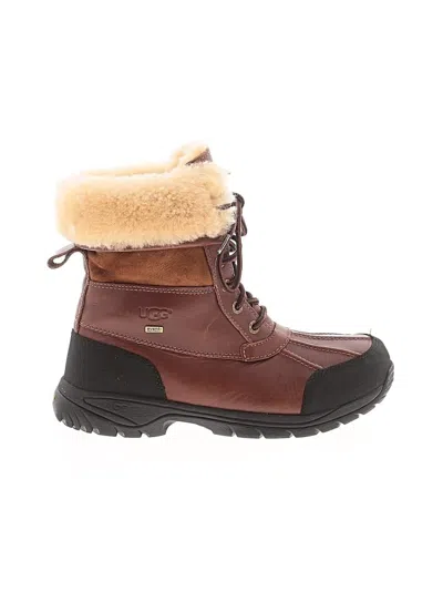 Pre-owned Ugg Ankle Boots In Brown