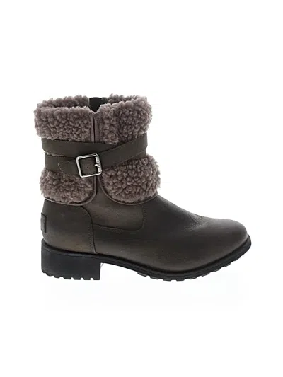 Pre-owned Ugg Ankle Boots In Brown