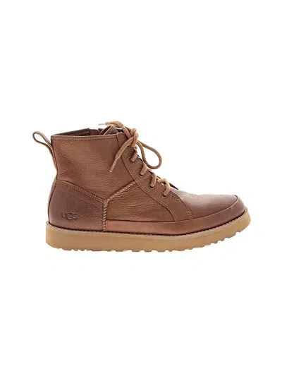 Pre-owned Ugg Ankle Boots In Brown
