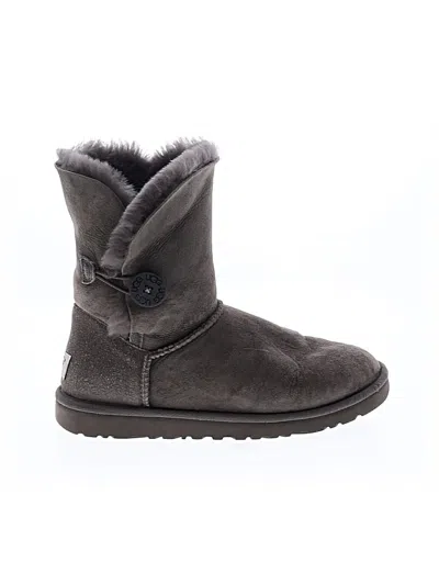 Pre-owned Ugg Ankle Boots In Gray