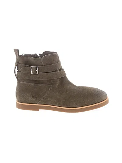 Pre-owned Ugg Ankle Boots In Gray