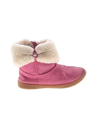 Pre-owned Ugg Kids' Ankle Boots In Pink