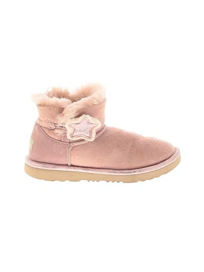 Pre-owned Ugg Kids' Ankle Boots In Pink