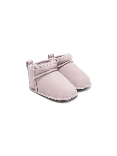 Ugg Babies' Ankle Boots In Pink
