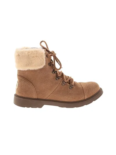 Pre-owned Ugg Ankle Boots In Tan