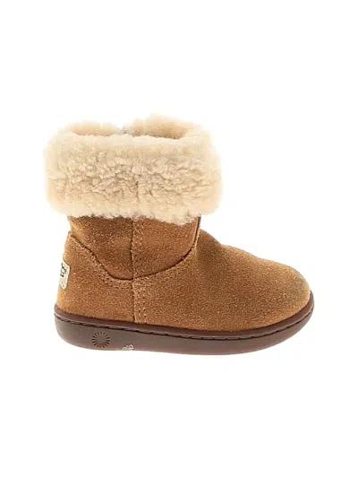 Pre-owned Ugg Kids' Ankle Boots In Tan