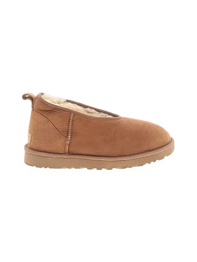 Pre-owned Ugg Ankle Boots In Tan