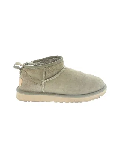 Pre-owned Ugg Ankle Boots In Tan