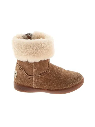 Pre-owned Ugg Kids' Ankle Boots In Tan