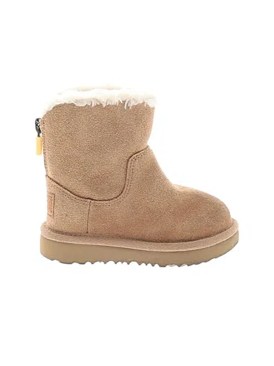 Pre-owned Ugg Kids' Ankle Boots In Tan