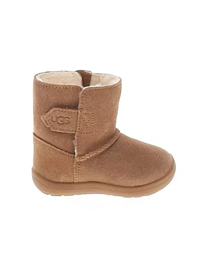 Pre-owned Ugg Kids' Ankle Boots In Tan