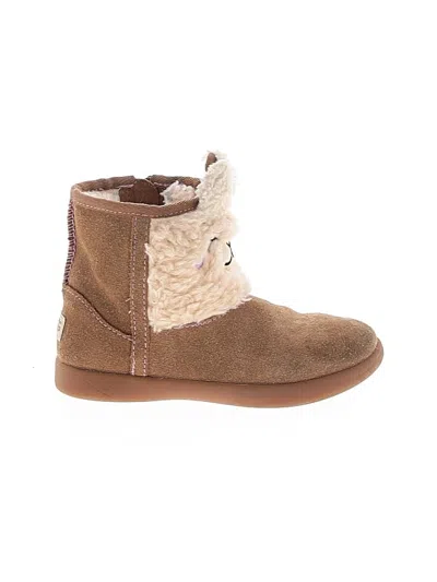 Pre-owned Ugg Kids' Ankle Boots In Tan