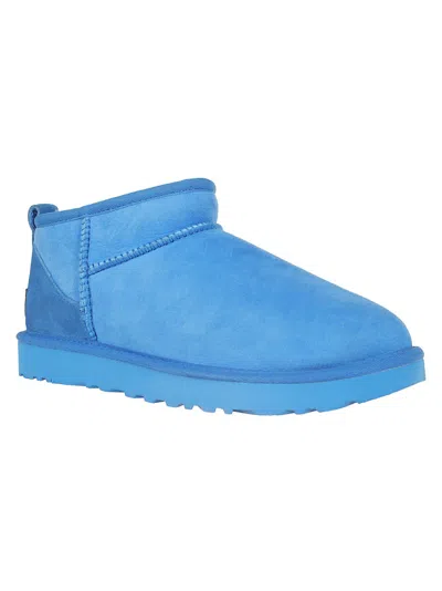 Ugg Ankle Boots With Suede And Lightweight Sole