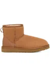 Ugg Ankle-height Soft Suede Boot With Textured Sole In Multi