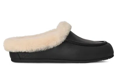 Pre-owned Ugg Ansley Mule Leather (women's) Sneakers In Black