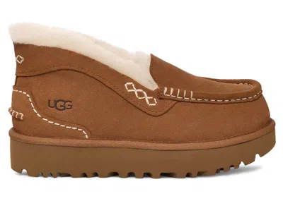 Pre-owned Ugg Ansley Parc (women's) Sneakers In Chestnut