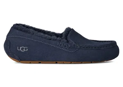 Pre-owned Ugg Ansley Slipper (women's) Sneakers In Dark Indigo In Purple