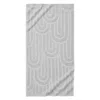 Ugg Arch Hand Towel In Stone Grey