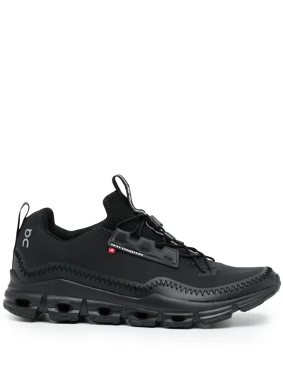 Ugg Ascot Lace-up Sneakers In Black