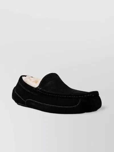 UGG ASCOT LOAFERS WITH FLAT RUBBER SOLE