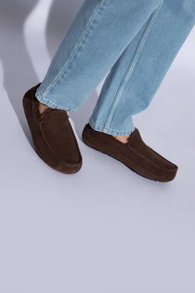 UGG UGG ‘ASCOT’ SUEDE LOAFERS