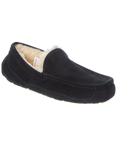 Ugg Ascot Suede Slipper In White