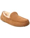 Ugg M Ascot Suede Moccasins In Brown
