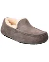 Ugg Shearling-lined Driving Shoes In Grey