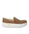 Ugg Mens Tan Ascot Vibram Wrap Tech Suede Loafers Eur 43 / 9 Uk In Brown