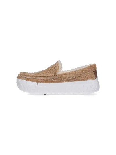 Ugg Ascot Vibram Wrap Tech Loafers In Marrone