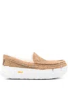 Ugg Ascot Wrap Tech Loafers In Brown