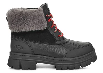 Pre-owned Ugg Ashton Addie Boot (kids) Sneakers In Black
