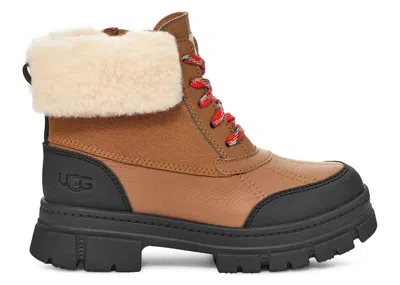 Pre-owned Ugg Ashton Addie Boot (kids) Sneakers In Chestnut