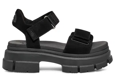 Pre-owned Ugg Ashton Ankle Sandal (women's) Sneakers In Black