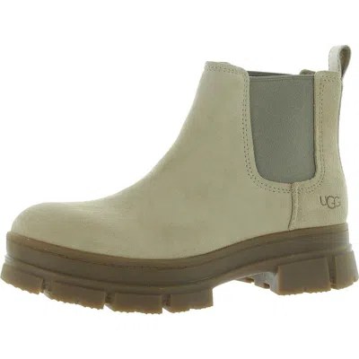 Ugg Ashton Chelsea Womens Leather Chelsea Boots In Multi